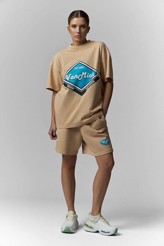 Футболка Van Mich Бежевый