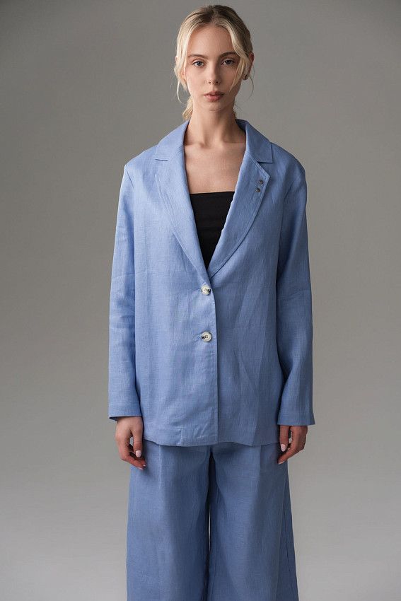 Пиджак The Hills Голубой