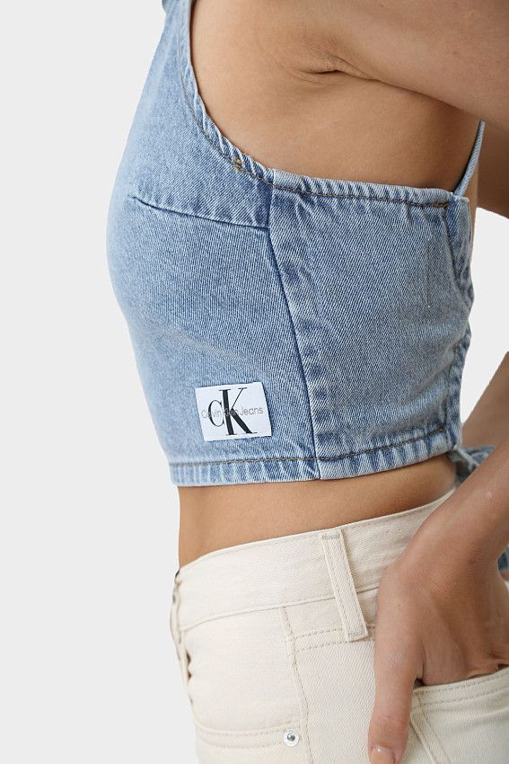 Топ Calvin Klein Jeans Голубой