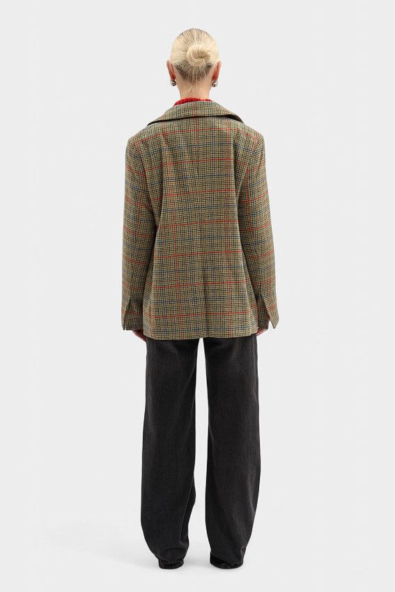 Пиджак Mustang Зеленый