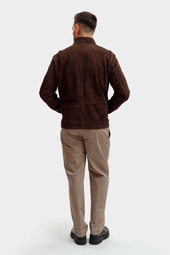 Куртка кожаная Strellson Коричневый