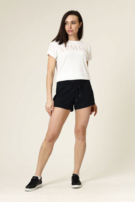 Шорты трикотажные Armani Exchange Черный