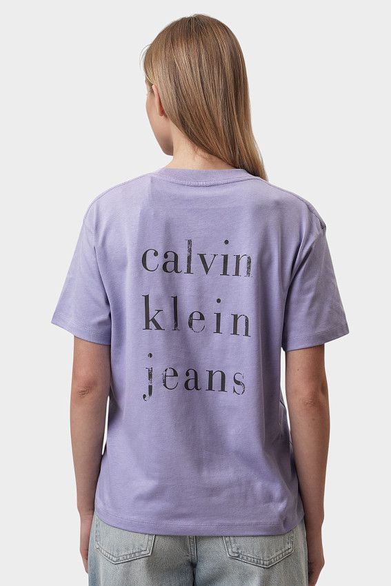 Футболка Calvin Klein Jeans Фиолетовый