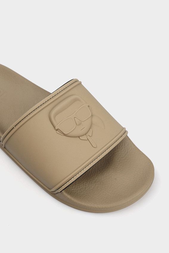 Шлепанцы Karl Lagerfeld Зеленый