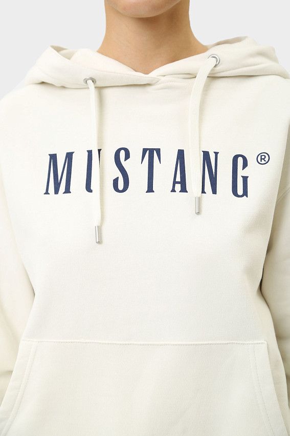 Худи Mustang Молочный