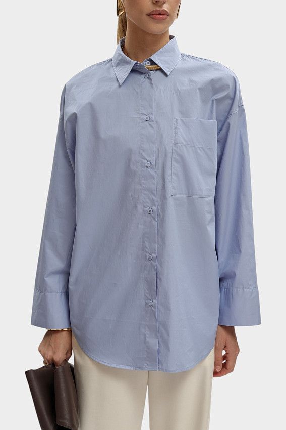 Рубашка Armani Exchange Голубой