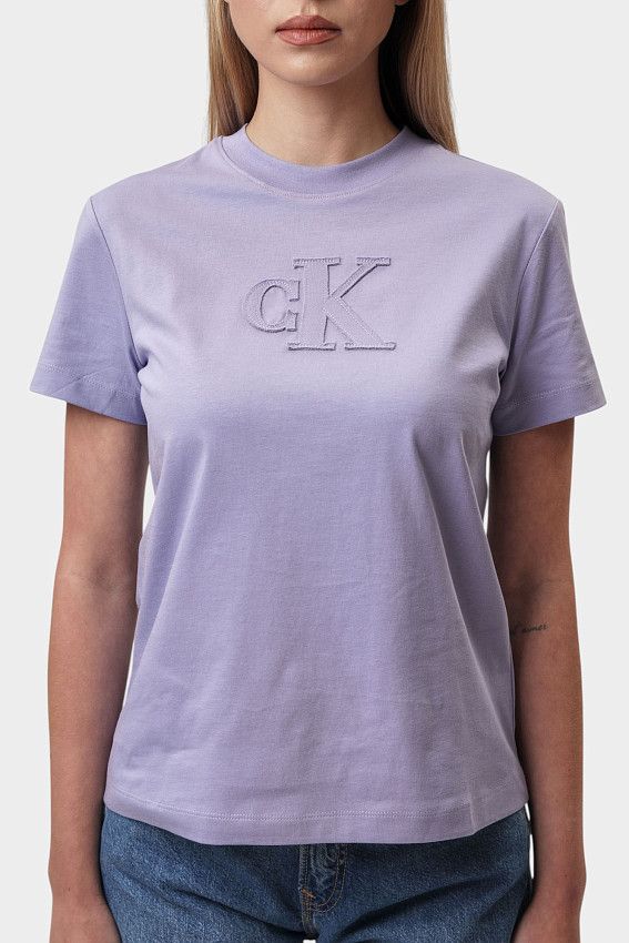 Футболка Calvin Klein Jeans Фиолетовый