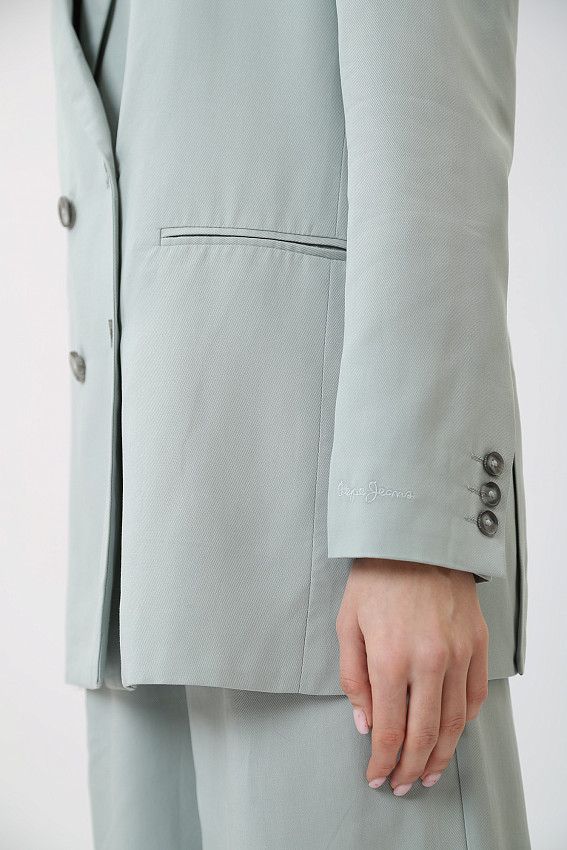 Жакет Pepe Jeans Бирюзовый