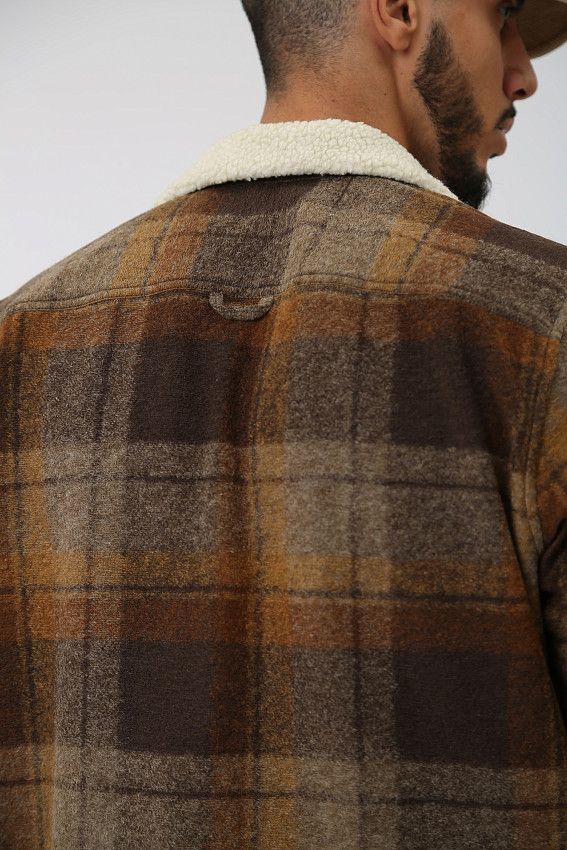 Рубашка с длинным рукавом Strellson Коричневый