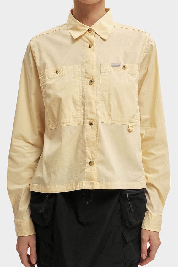 Рубашка с длинным рукавом Columbia Желтый