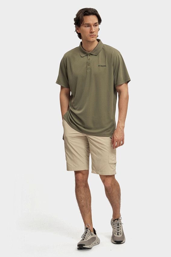 Поло Columbia Зеленый