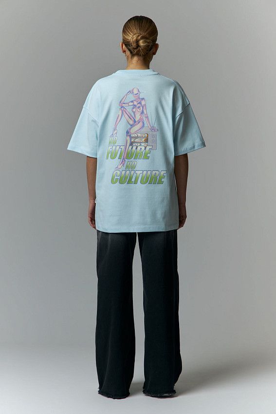 Футболка Van Mich Голубой