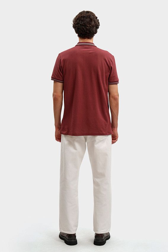 Поло Geox Бордовый