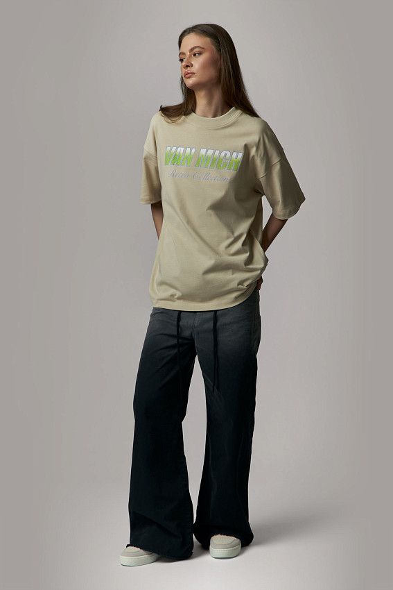 Футболка Van Mich Бежевый