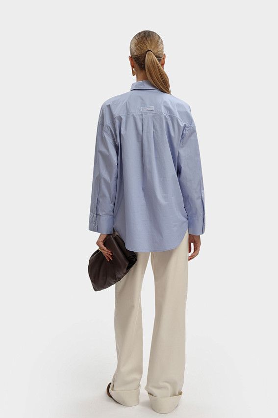 Рубашка Armani Exchange Голубой