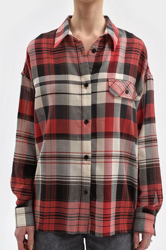 Рубашка The Hills Красный