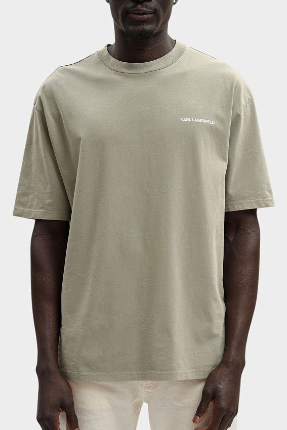 Футболка Karl Lagerfeld Бежевый