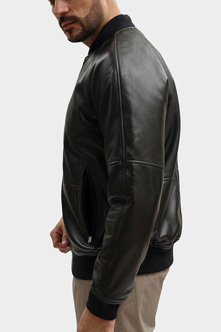 Куртка кожаная Strellson