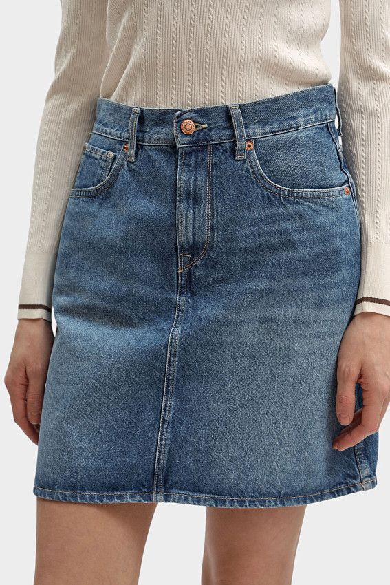 Юбка джинсовая Pepe Jeans Синий