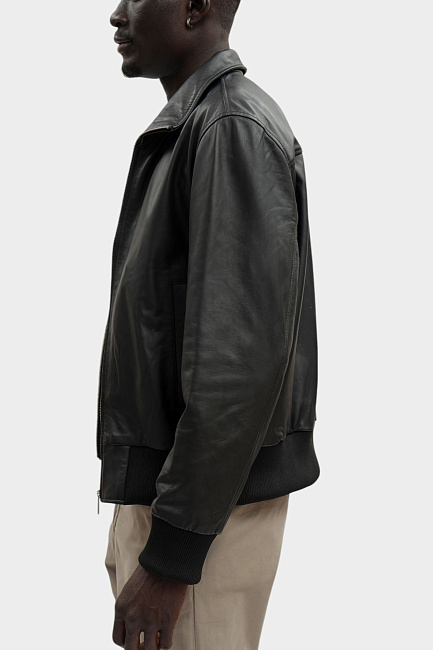 Куртка кожаная Karl Lagerfeld