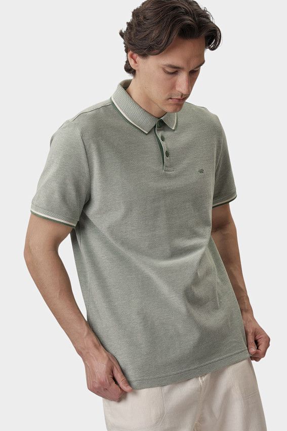 Поло Mustang Зеленый