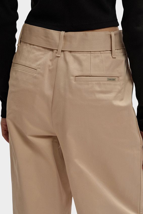 Брюки Calvin Klein Jeans Бежевый