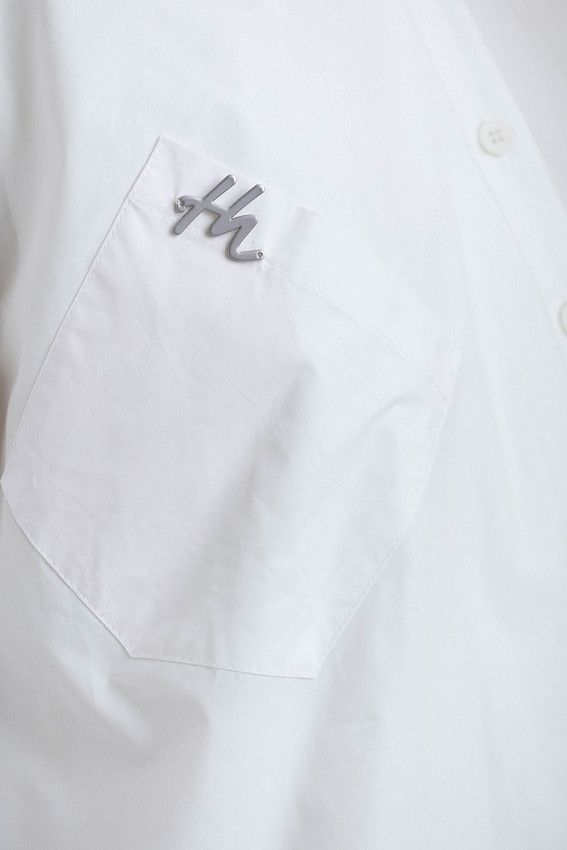 Рубашка с длинным рукавом The Hills Молочный