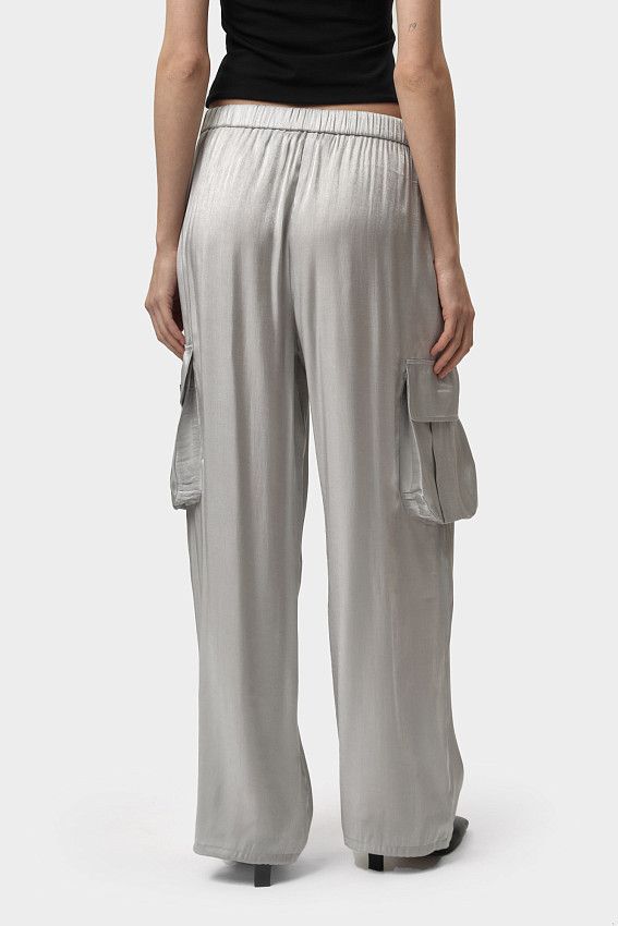 Брюки Armani Exchange Серебряный