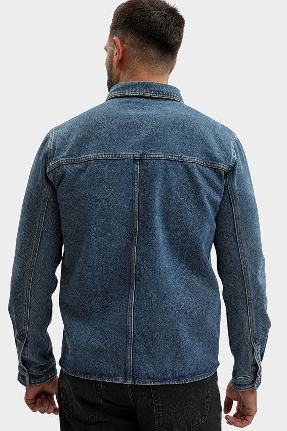 Рубашка джинсовая Trussardi Синий