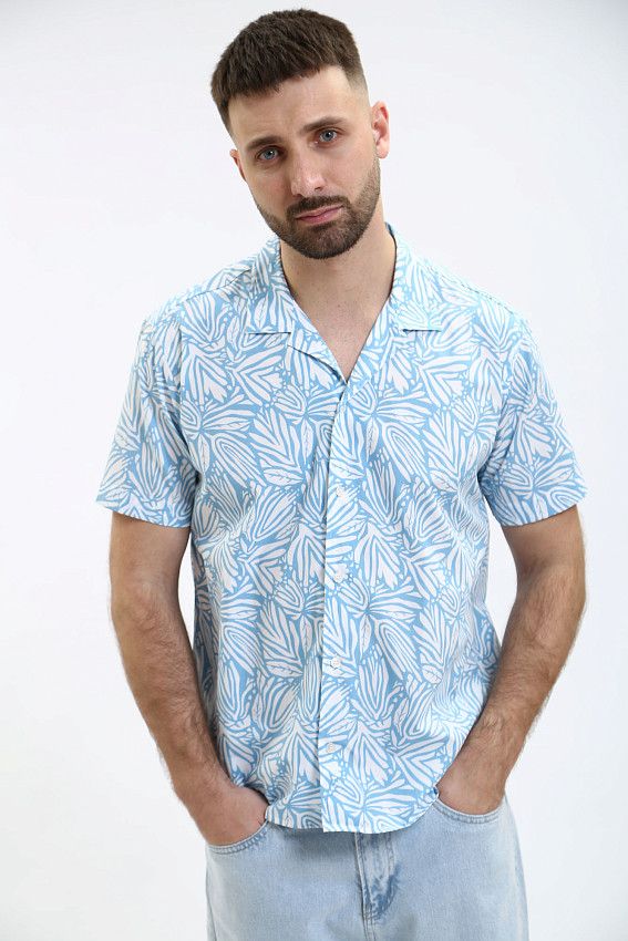 Рубашка Karl Lagerfeld Голубой