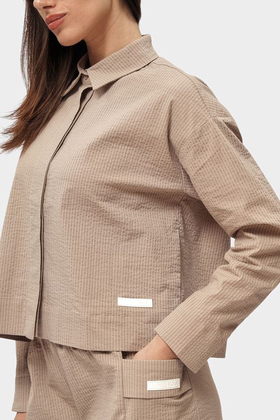 Рубашка EA7 Бежевый
