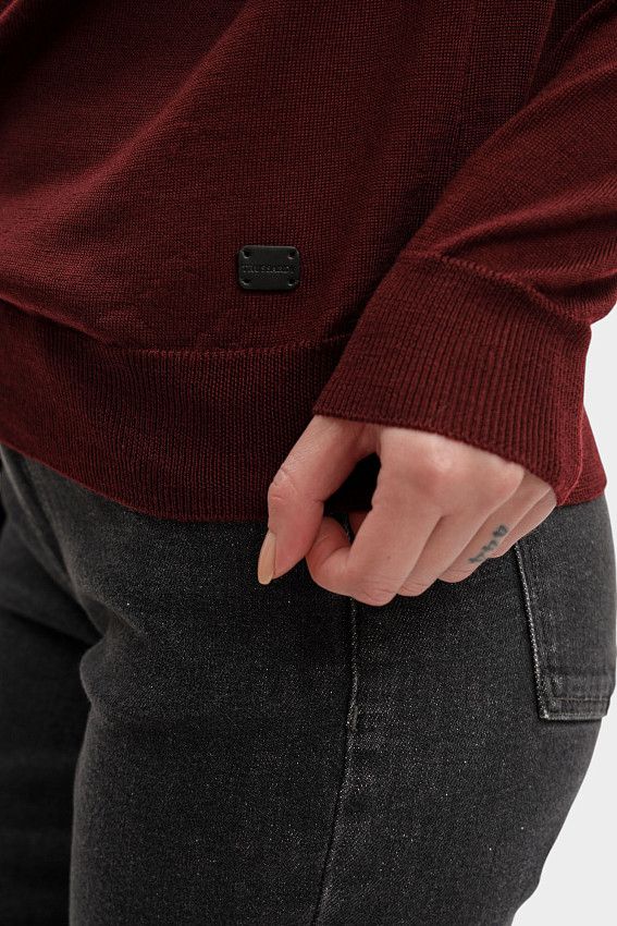 Водолазка Trussardi Бордовый