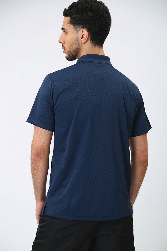 Поло Columbia Синий