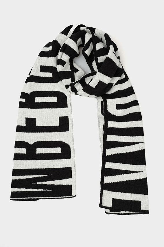 Шарф Bikkembergs Черный