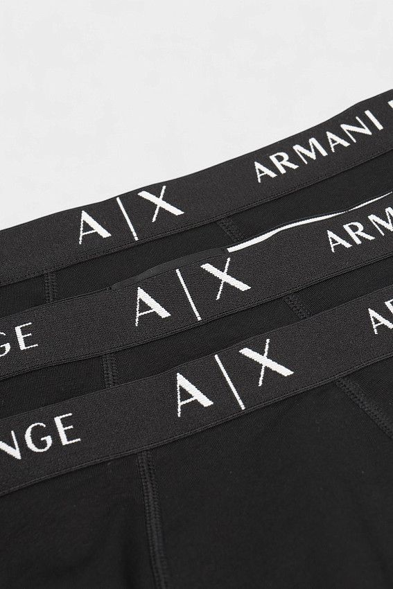 Трусы 3 шт Armani Exchange Черный