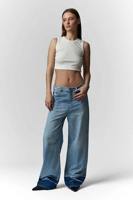 Кроп-топ Van Mich Белый