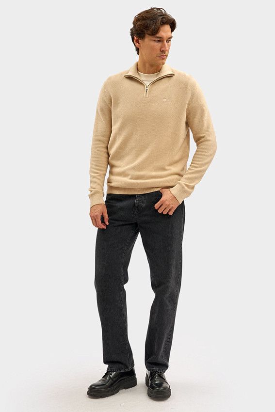 Свитер Mustang Бежевый