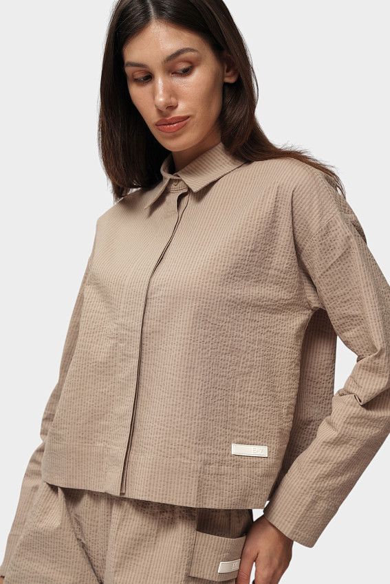 Рубашка EA7 Бежевый