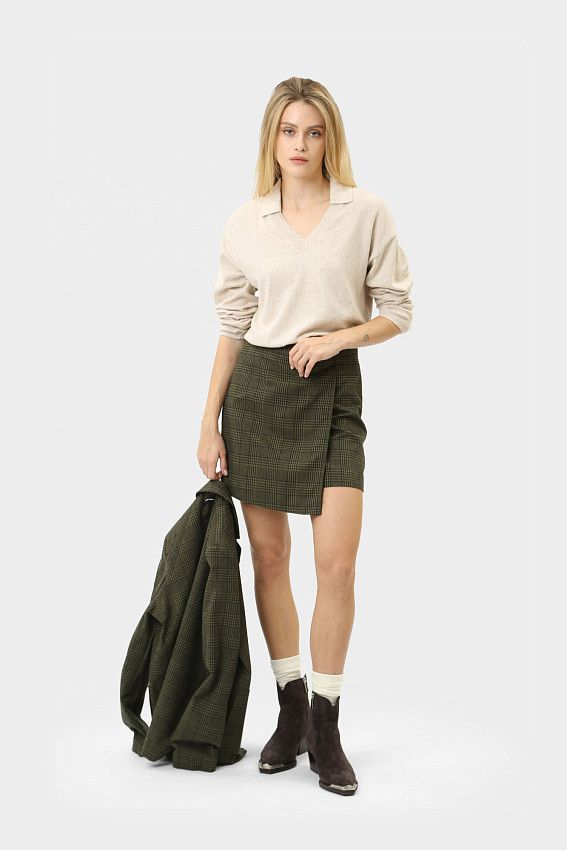 Юбка Pepe Jeans Зеленый