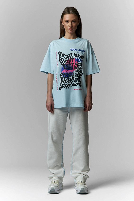 Футболка Van Mich Голубой