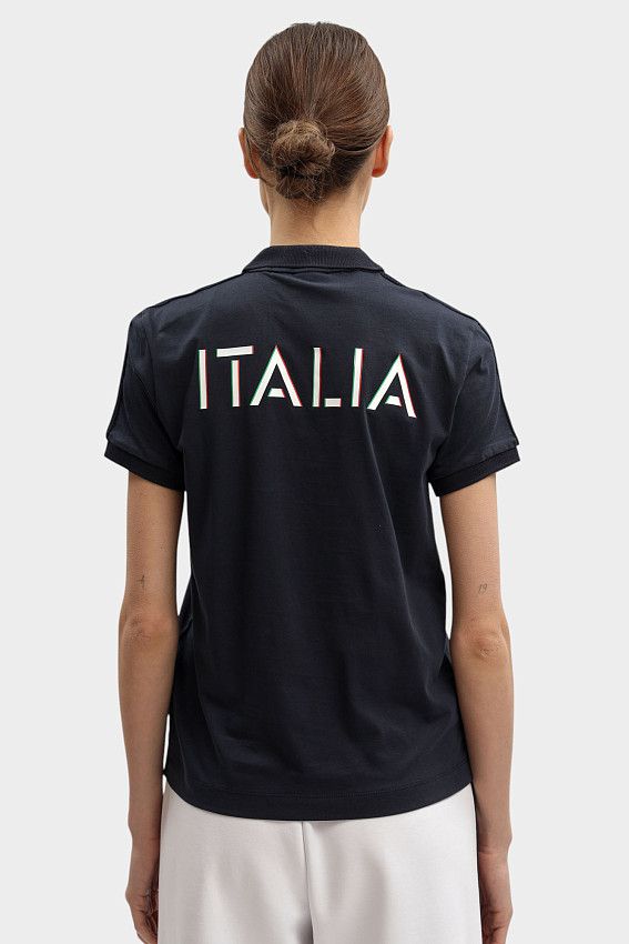 Поло EA7 Синий