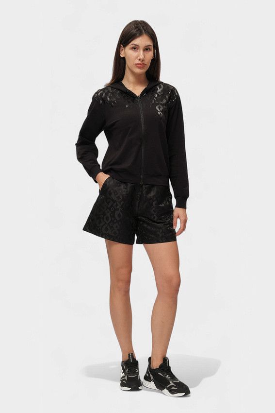 Толстовка с капюшоном EA7 Черный