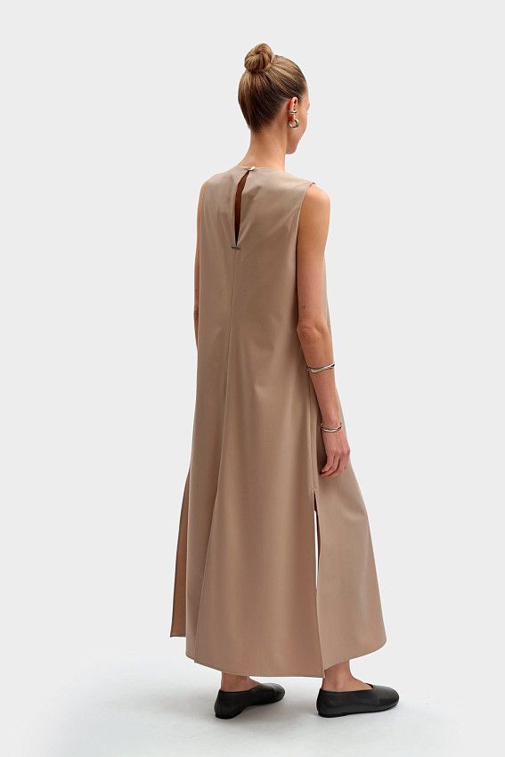 Платье The Hills Бежевый