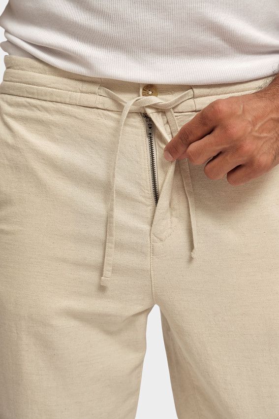 Брюки Mustang Бежевый