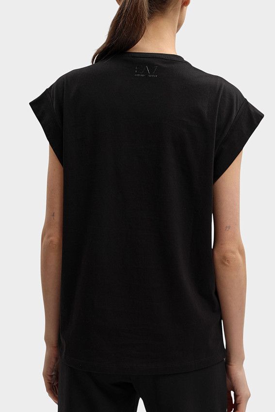 Футболка EA7 Черный