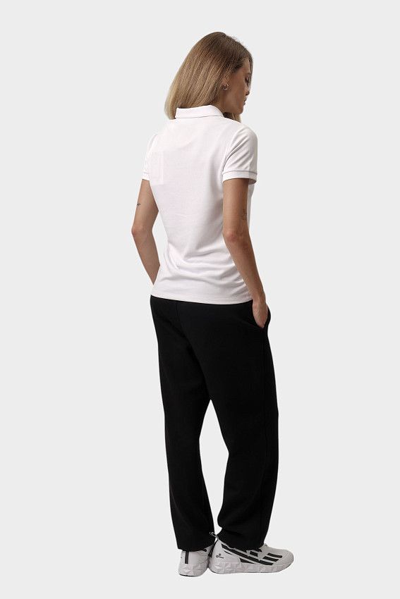 Поло EA7 Белый