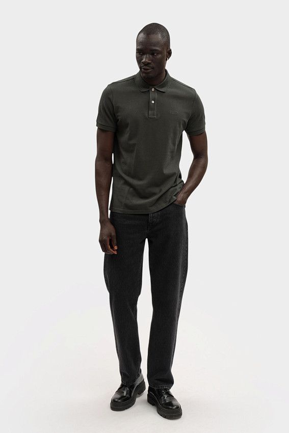 Поло Geox Зеленый