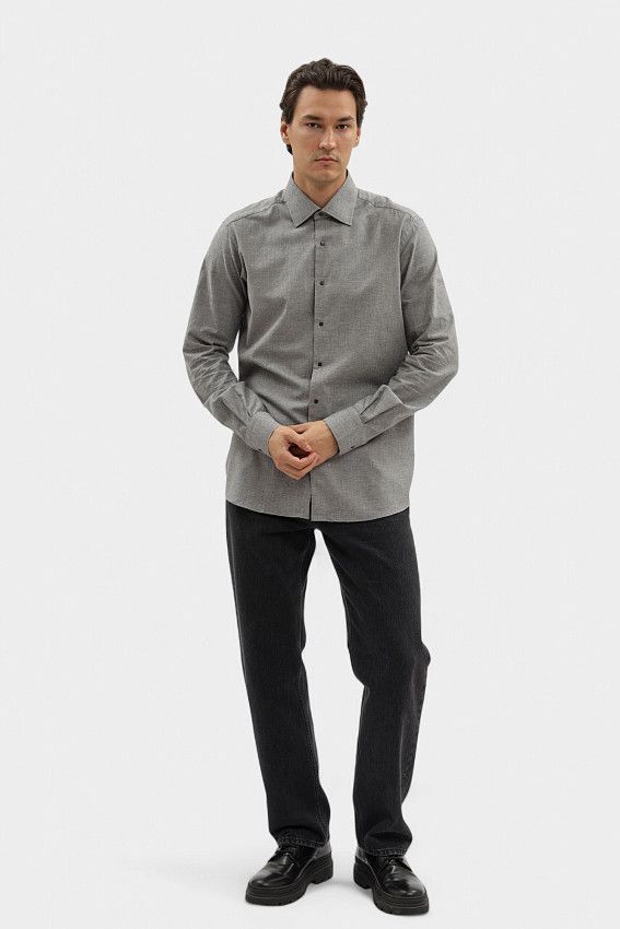 Рубашка с длинным рукавом Karl Lagerfeld Серый