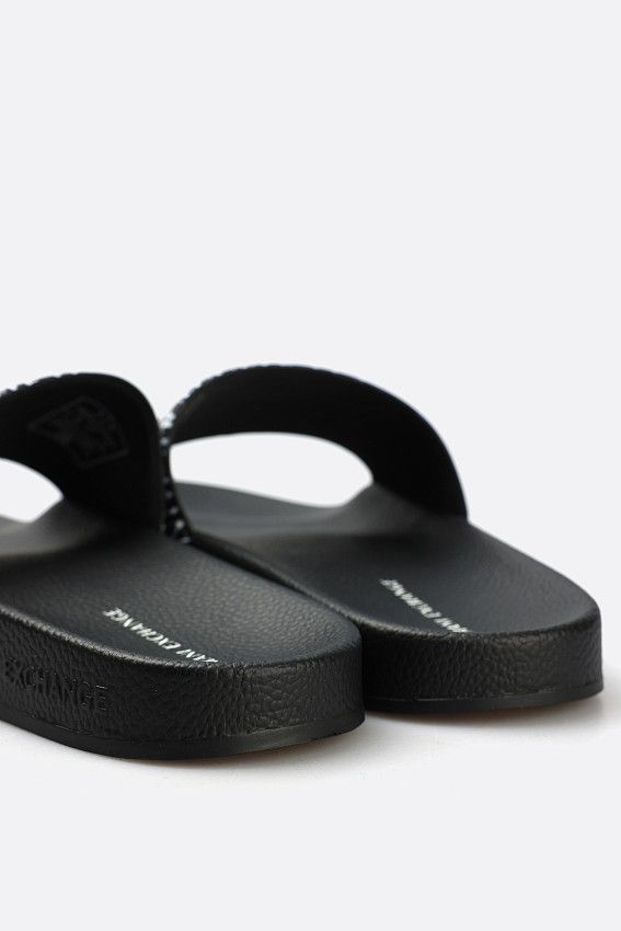 Шлепки Armani Exchange Черный