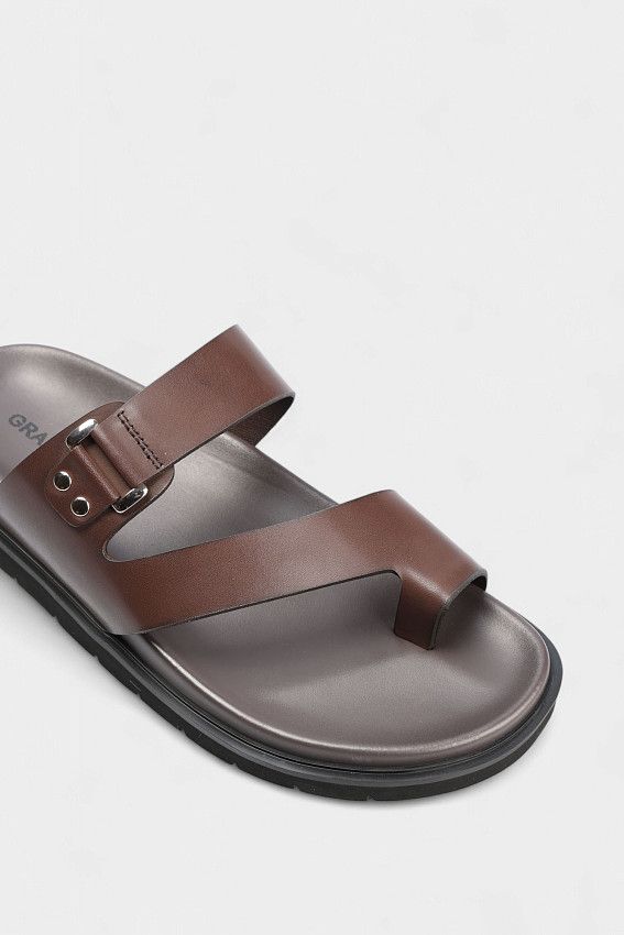 Шлепки Graciana Коричневый